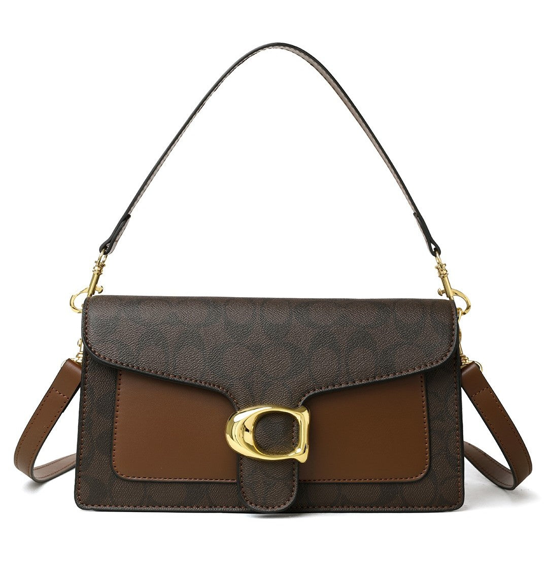 The “Heritage Mocha” Signature Shoulder Bag