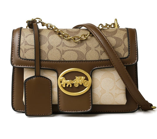 The “Heritage Saddle” Chain Shoulder Bag