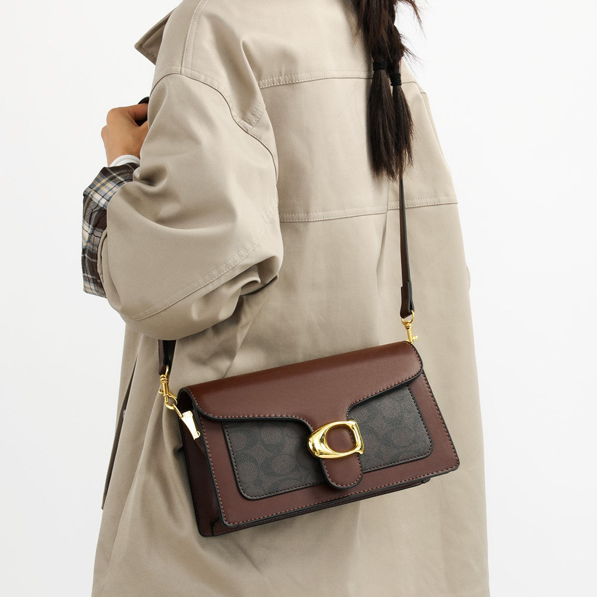 The "Chic Color-Block" Satchel