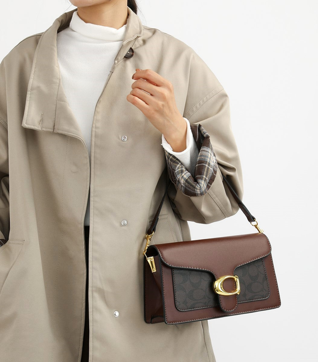 The "Chic Color-Block" Satchel