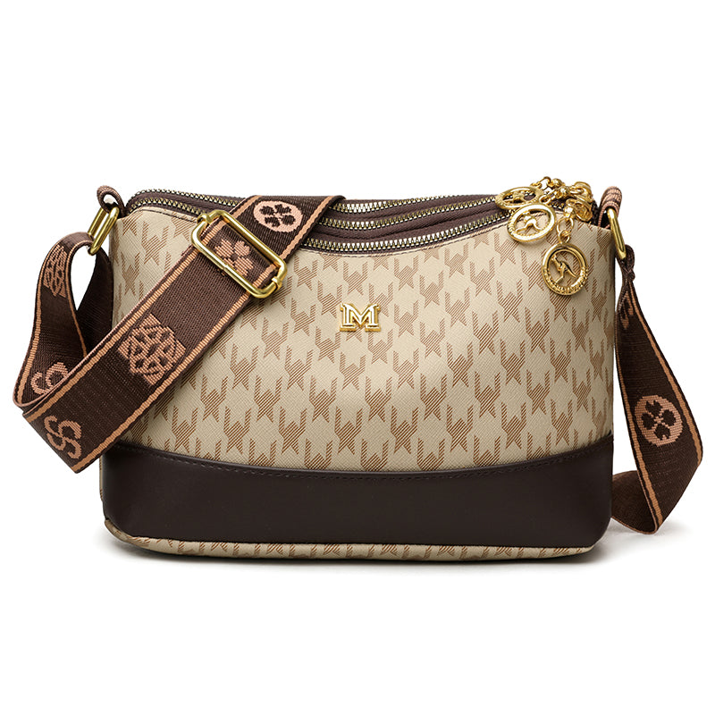 The "Iconic Triple-Zip" Crossbody