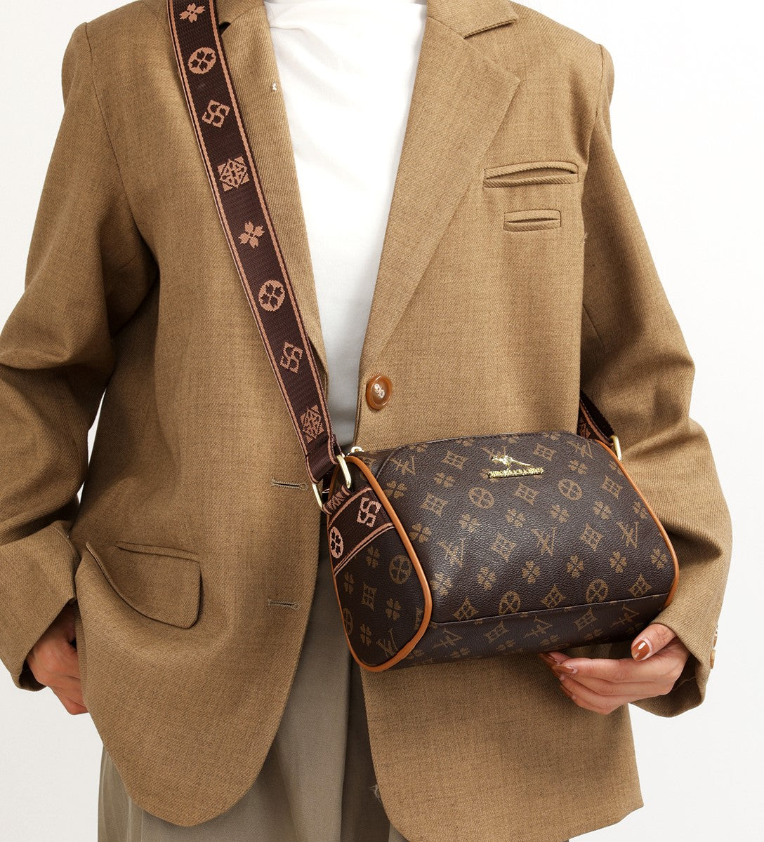 The "Monogram Barrel" Crossbody