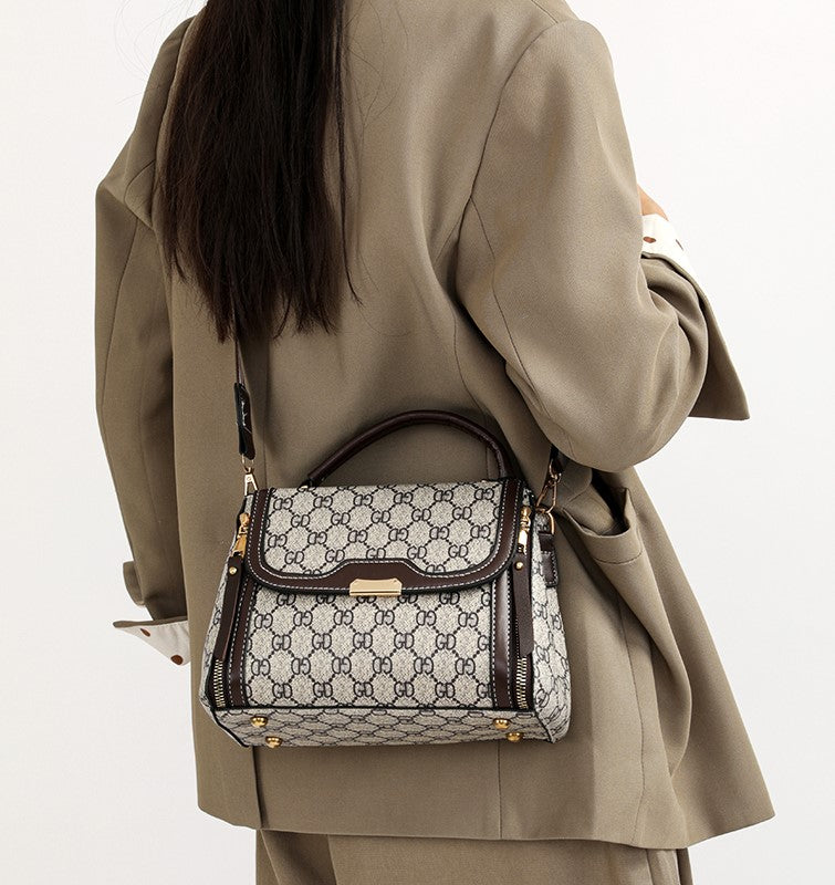 The "Heritage Webbing" Top-Handle Satchel