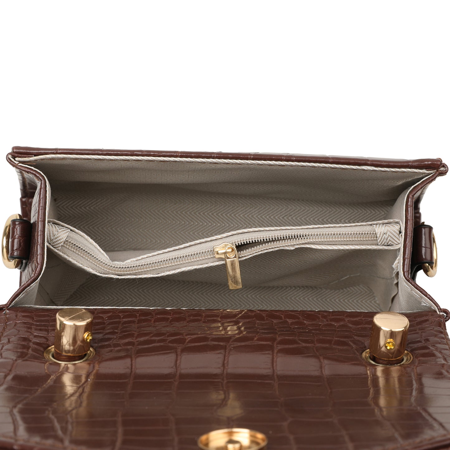 The “Cocoa Duchess” Top Handle Bag