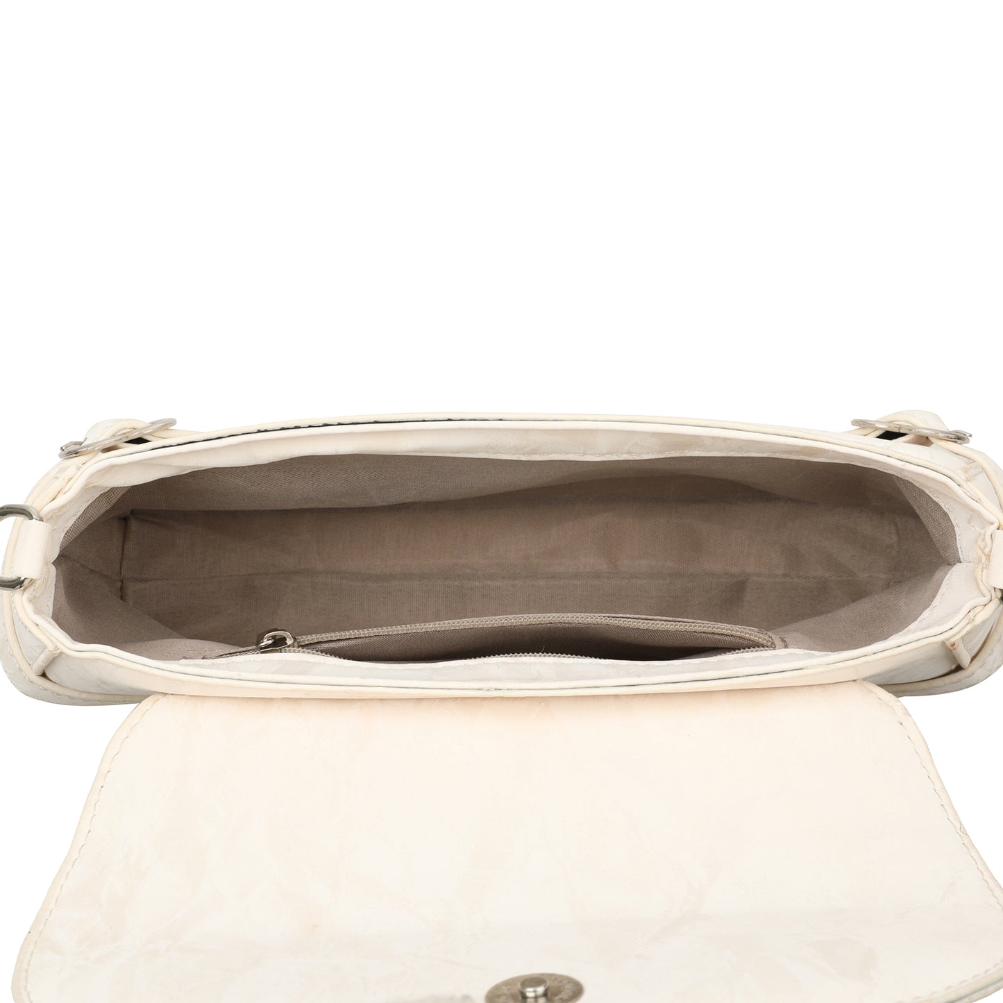 The “Ivory Darling” Bow Shoulder Bag