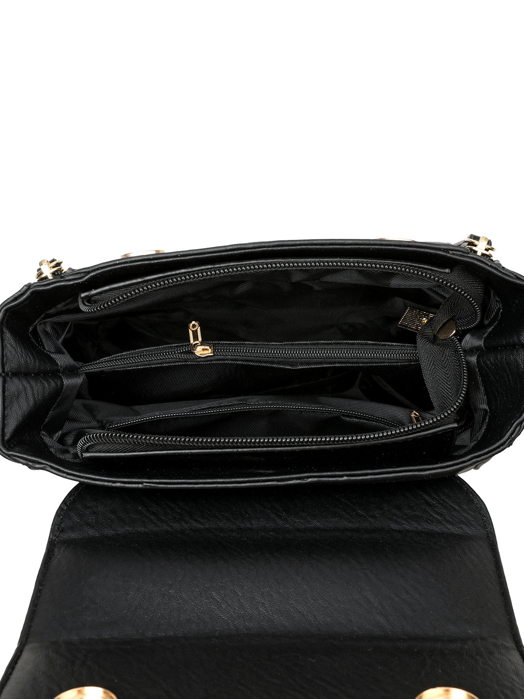 The “Midnight Luxe” Top Handle Bag
