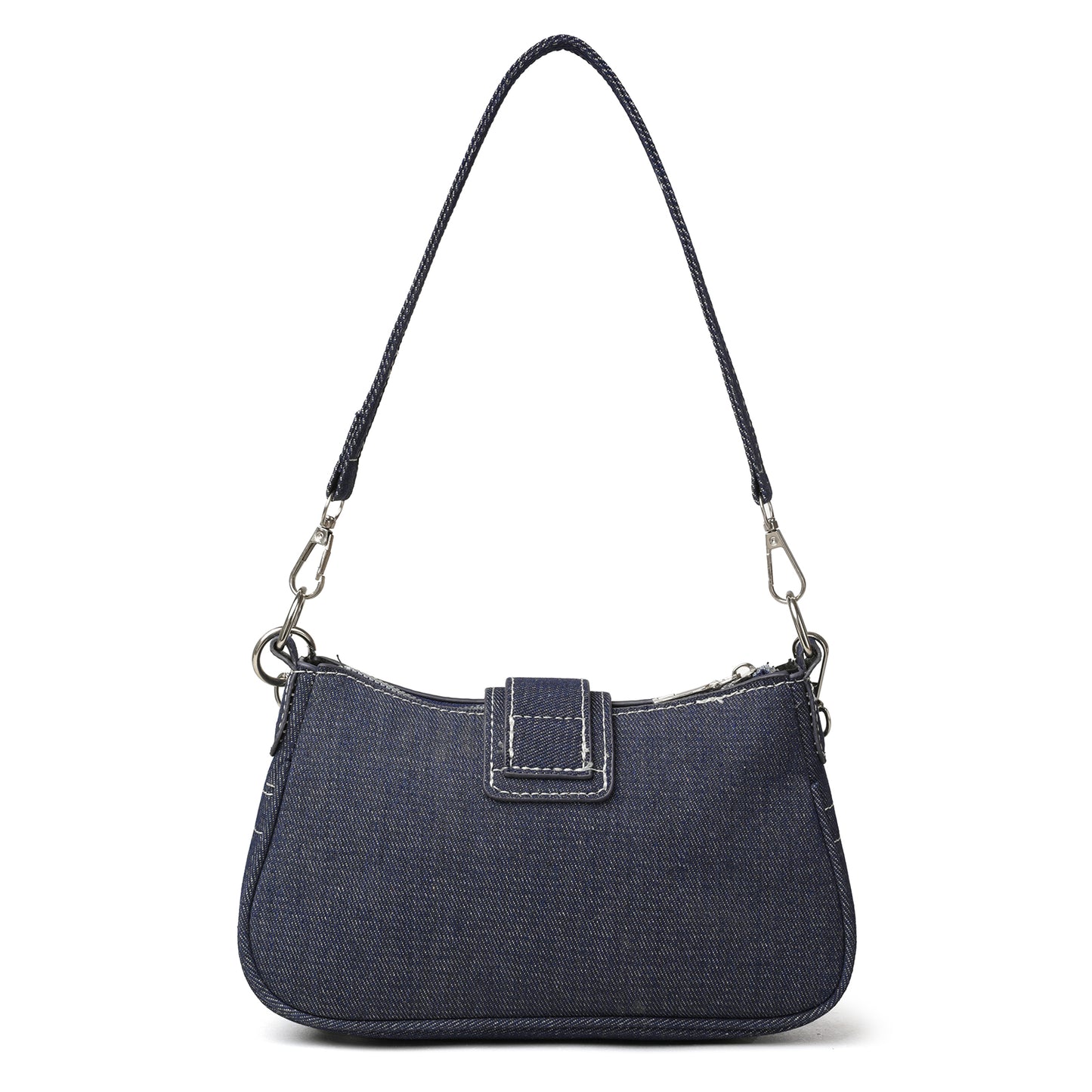 The “Midnight Star” Denim Shoulder Bag (Dark Wash Y2K Edition)