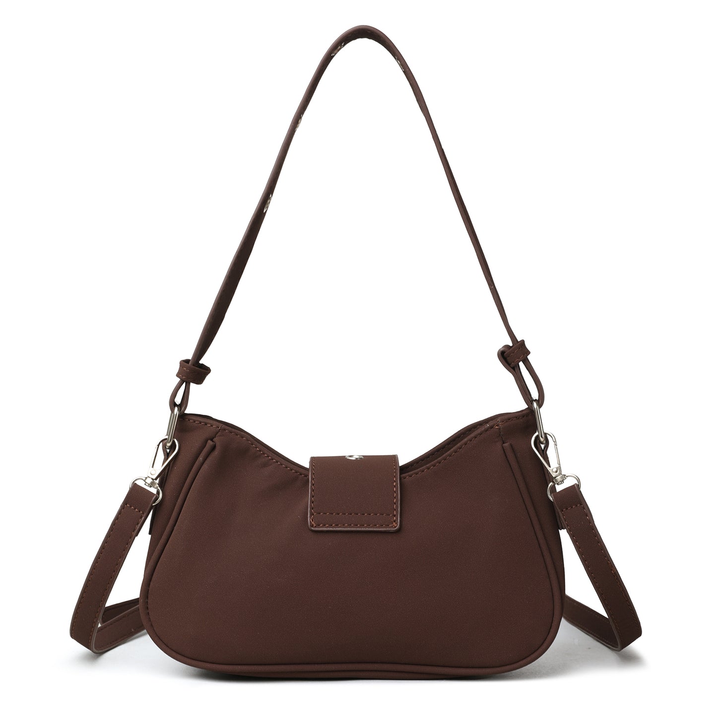 The “Mocha Monarch” Shoulder Bag