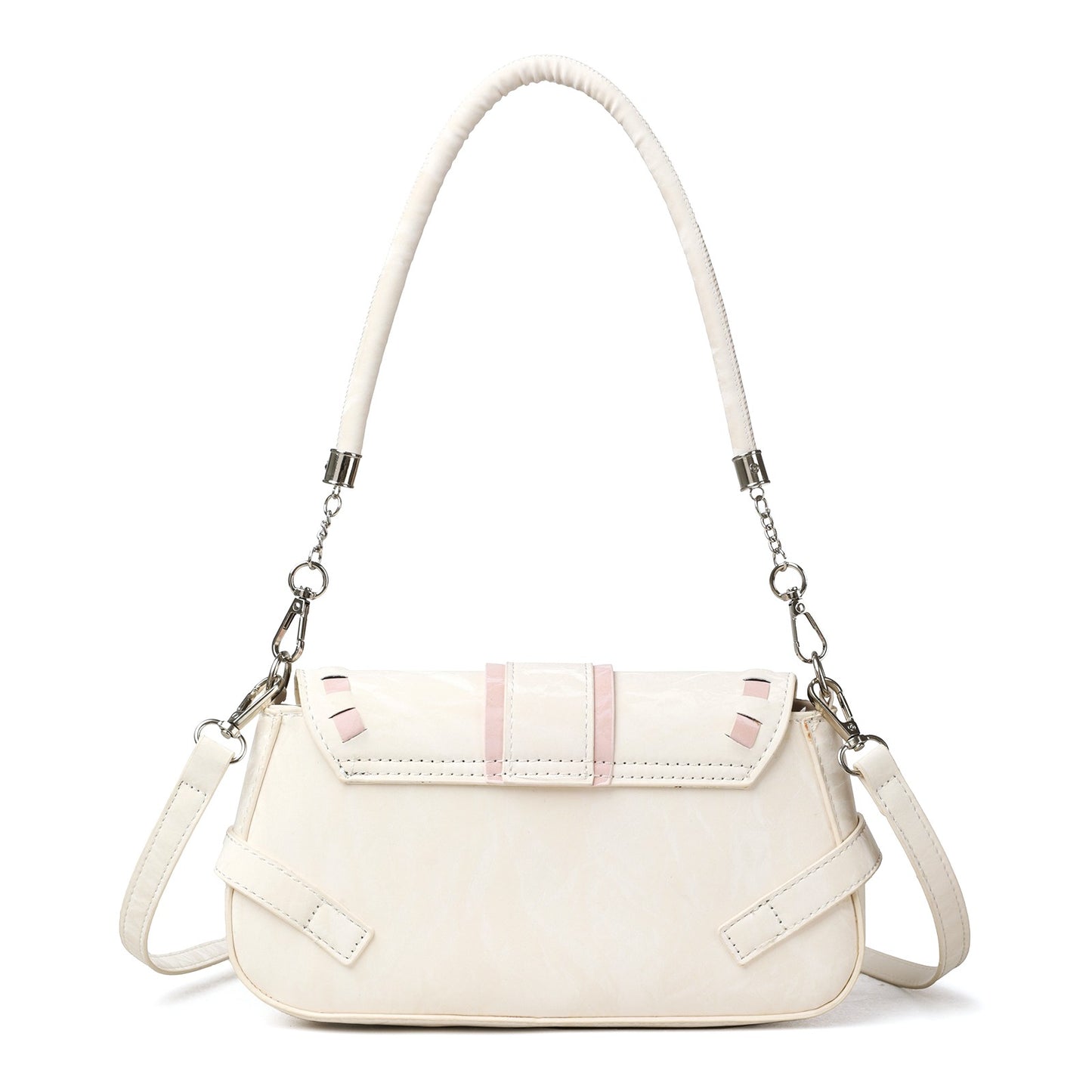 The “Ivory Darling” Bow Shoulder Bag