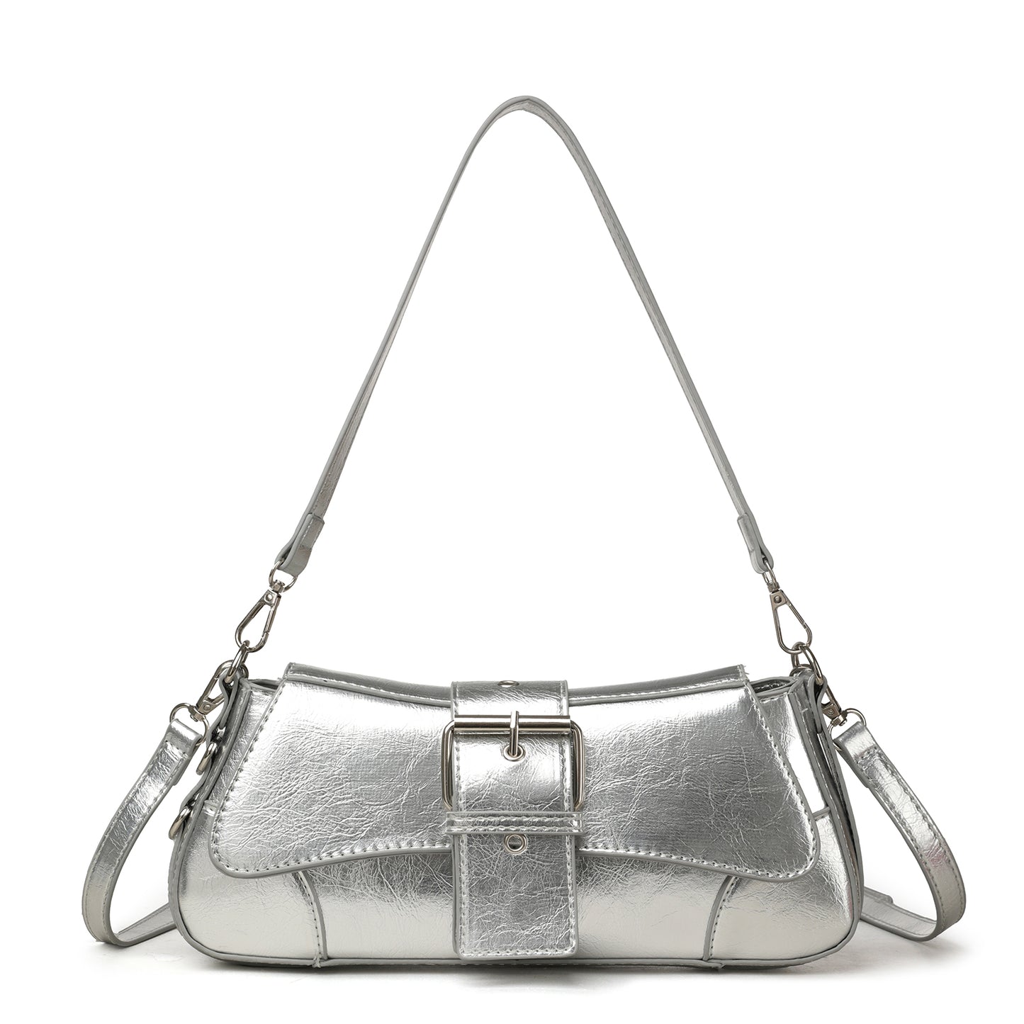 The “Chrome Muse” Shoulder Bag