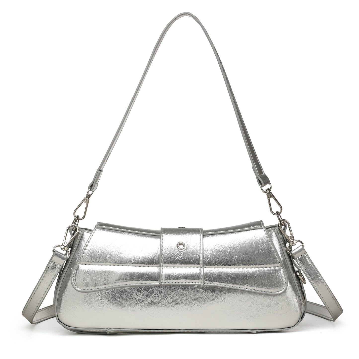 The “Chrome Muse” Shoulder Bag
