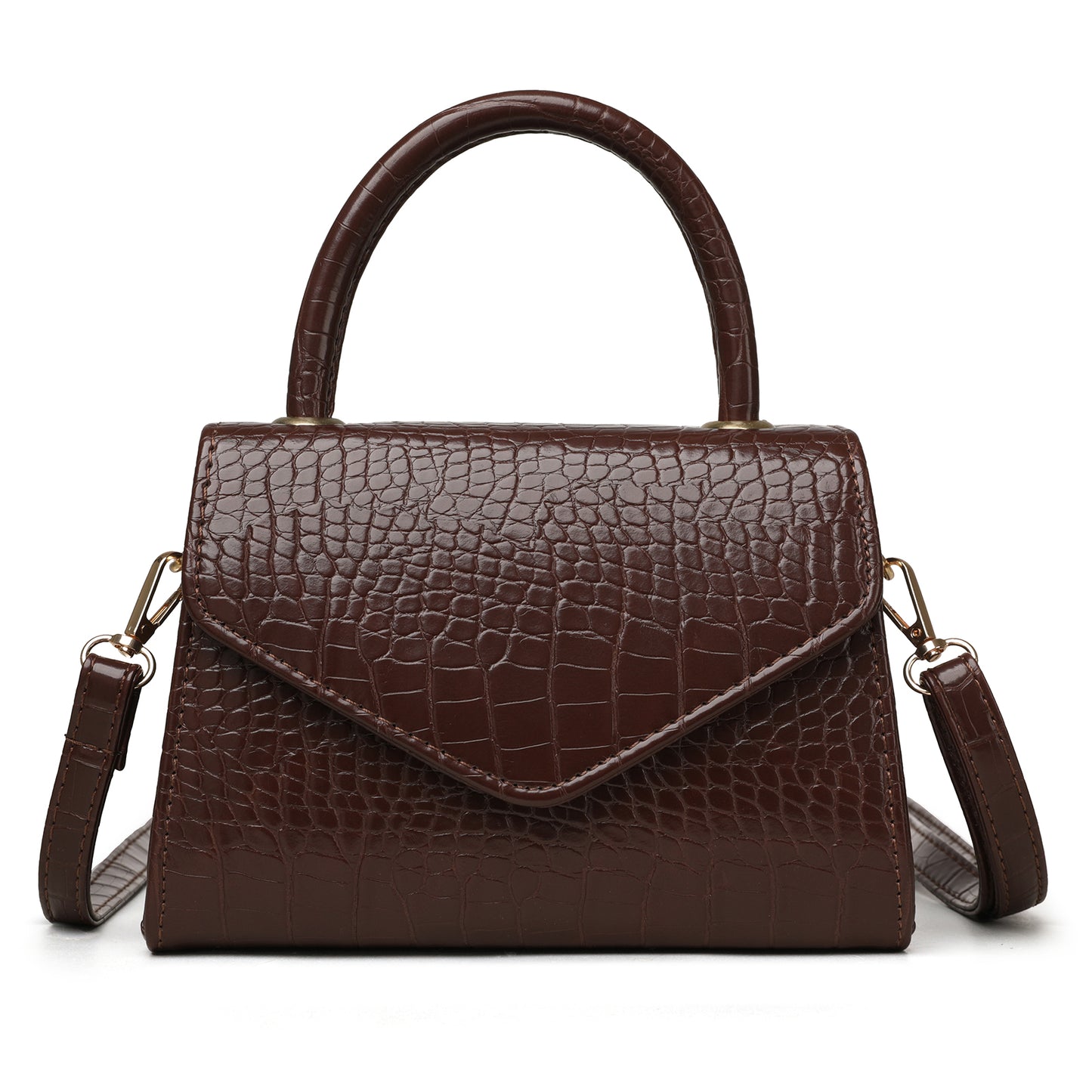 The “Cocoa Duchess” Top Handle Bag