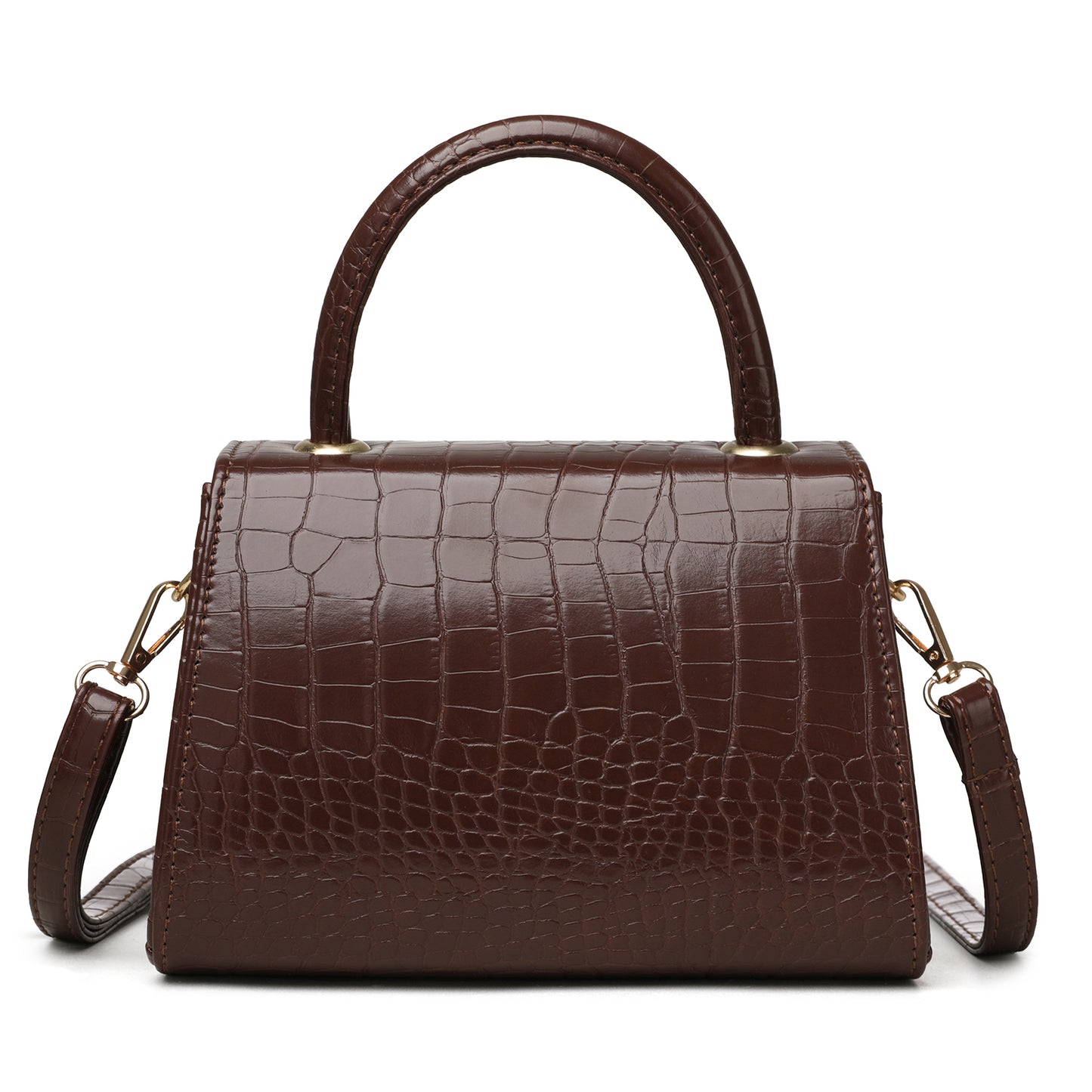 The “Cocoa Duchess” Top Handle Bag
