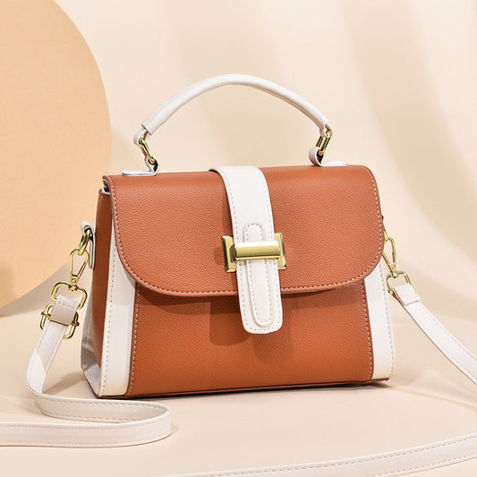The "Signature Ivory" Top-Handle Satchel