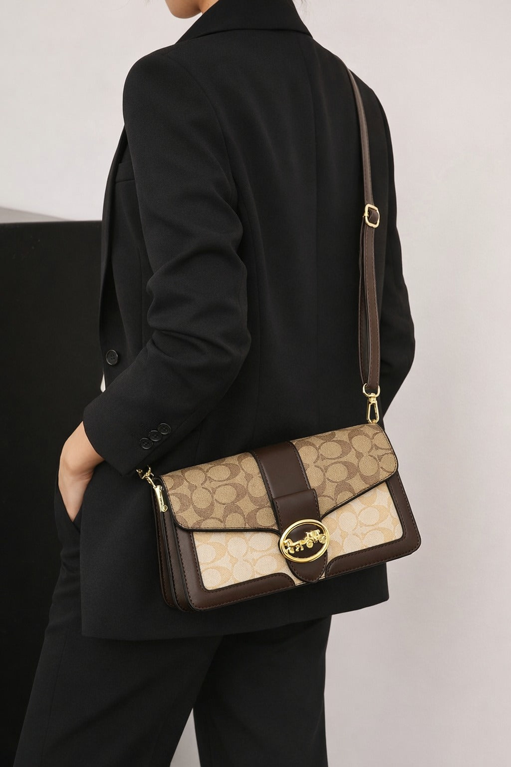 The “Heritage Carriage” Signature Shoulder Bag